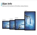 TouchWo 21.5"-27" Industrial Touch Screen All-in-One PC - Android & Windows 10 Commercial Monitor - Image 29