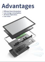 TouchWo 21.5"-27" Industrial Touch Screen All-in-One PC - Android & Windows 10 Commercial Monitor - Image 28