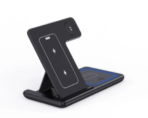 15W 3 In 1 LED Foldable Fast Wireless Charger Stand - Image 7