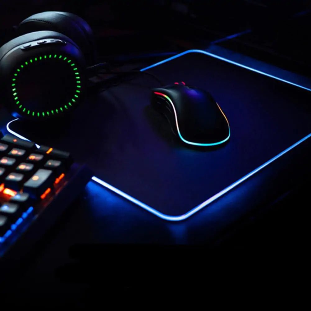 68q9ySz9xNtTPAv Symphony RGB Luminous Mouse Pad – LED Gaming Desk Mat - Image 1