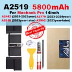 PINZHENG MacBook Battery Replacement — Air 13"/15", Pro 14"/16" (A1932–A2992) - Image 16