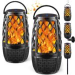 Bluetooth Speaker – LED Flame & Portable Wireless Audio