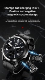 2-in-1 Wireless Earbuds Smart Watch - Fitness Tracker with Bluetooth Calling - Image 4