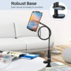 Flexible Tablet Arm Stand Holder - Bed, Wall & Tripod Mount for iPad, Xiaomi & Kindle - Image 6