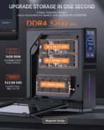Intel N150 Mini PC - Gaming & Home Computer with LCD Screen and NVMe SSD - Image 8