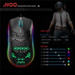 RGB Gaming Mouse – 6400 DPI Honeycomb Lightweight Design - Image 4