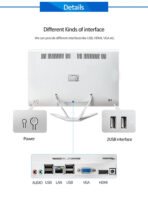 24" Core i7/i9 Touch Screen All-in-One Gaming PC - Monoblock Desktop Computer - Image 15