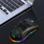 RGB Gaming Mouse – 6400 DPI Honeycomb Lightweight Design - Image 28