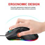 RGB Gaming Mouse – 6400 DPI Honeycomb Lightweight Design - Image 17