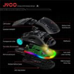 RGB Gaming Mouse – 6400 DPI Honeycomb Lightweight Design - Image 12