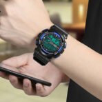 Men's Military Digital LED Sport Watch – Large Screen, Waterproof, Luminous Outdoor Wristwatch - Image 12