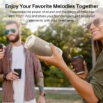 TOZO PA2 Portable Bluetooth Speaker – Deep Bass, 25H Playtime, Custom EQ App - Image 9