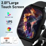 Smart Watch 2026 - 2.01" HD Full Touch Screen, Bluetooth Calling, Sports & Fitness Tracking - Image 3