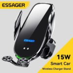 Essager 15W Wireless Car Charger Air Vent Mount – Fast Charging for iPhone, Xiaomi & Huawei