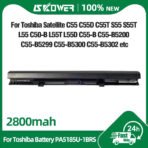 SKOWER Replacement Battery for Toshiba Satellite | PA5185U-1BRS | C50-B C55 L50 L55 E45 Series