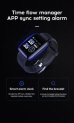 116Plus Smart Watch - Fitness Tracker with Heart Rate Monitor & Sleep Tracking - Image 23