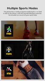 116Plus Smart Watch - Fitness Tracker with Heart Rate Monitor & Sleep Tracking - Image 14