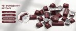 126 Keys Retro Dark Red PBT Keycap Set - Double Shot Cherry Profile for Mechanical Keyboards - Image 7