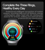 2025 Health Smart Watch – ECG+PPG, Blood Pressure, Blood Oxygen, Uric Acid, Bluetooth Call - Image 30