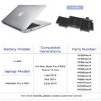 SKOWER A1493/A1582 MacBook Pro 13" Retina Battery — A1502 (Late 2013, Mid 2014, Early 2015) - Image 4