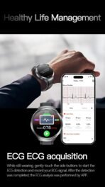 2025 Health Smart Watch – ECG+PPG, Blood Pressure, Blood Oxygen, Uric Acid, Bluetooth Call - Image 11