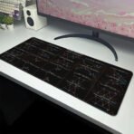 Stock Market Chart Pattern Mouse Pad Large Game Mouse Mat Gaming Mousepad Speed Keyboard Pads Table Carpet Gamer Deskmat - Image 7