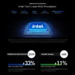 CHUWI MiniBook X N150 Laptop 10.51 Inch 16GB /12GB RAM 512GB SSD 2-in-1 Yoga Mode Intel Windows 11 Notebook 360° Flipable WiFi 6 - Image 4