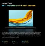 CHUWI MiniBook X N150 Laptop 10.51 Inch 16GB /12GB RAM 512GB SSD 2-in-1 Yoga Mode Intel Windows 11 Notebook 360° Flipable WiFi 6 - Image 10