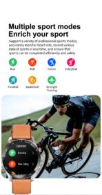 2026 Watch GT Series Smart Watch – ECG+PPG, GPS, HD Screen, BT Call, IP68 for Men & Women - Image 17