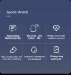 116Plus Smart Watch - Fitness Tracker with Heart Rate Monitor & Sleep Tracking - Image 10