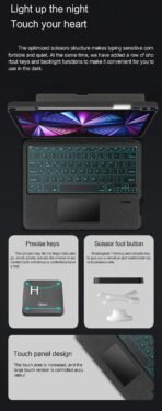 Magic Keyboard Case for iPad – Trackpad, Backlight, Air/Pro/10th-11th Gen - Image 9