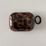 Retro Amber Leopard Silicone iPhone Case - Animal Print Protective Cover - Image 10