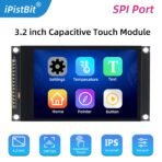 3.2" IPS TFT LCD Touch Display Module – ILI9341, SPI, for ESP32 & Arduino