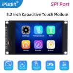 3.2" IPS TFT LCD Touch Display Module – ILI9341, SPI, for ESP32 & Arduino