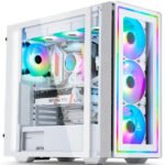 Aotesier Core i7 Desktop PC Full Set - 8G/16G RAM, 256GB SSD, Home Office & Gaming Computer
