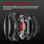 Ciberer Vertix Stratos 4 GPS Smart Watch – 1.43" AMOLED, Compass, Flashlight, 170+ Sports, 5ATM - Image 7