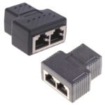 Deek-Robot RJ45 Splitter – 1-to-2 Ethernet Coupler Adapter, Plug & Play