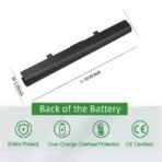 SKOWER Replacement Battery for Toshiba Satellite | PA5185U-1BRS | C50-B C55 L50 L55 E45 Series - Image 5