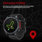 Ciberer Vertix Stratos 4 GPS Smart Watch – 1.43" AMOLED, Compass, Flashlight, 170+ Sports, 5ATM - Image 3