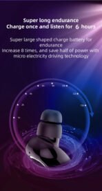 Mini Invisible Bluetooth 5.0 Earbuds - HiFi Wireless In-Ear Headphones with Mic - Image 11
