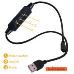 WiFi Bluetooth RGB COB LED Strip Light – 576 LEDs, 24/44 Key Remote, Flexible Tape Kit - Image 18