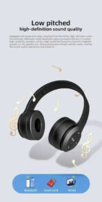 Foldable Bluetooth 5.0 Headset – Wireless & Wired with TF Card - Image 9