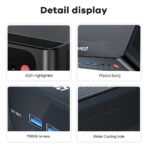 Beelink SER5 Max Mini PC – AMD Ryzen 7 6800U/7735HS, DDR5, WiFi 6, 2.5G LAN - Image 11