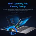 Laptop Computer Windows 11 Pro Intel Atom A3950 2025 Notebook PC Gamer 12GB RAM 512GB 1TB SSD 1920*1080 Office Study Computer PC - Image 3