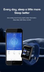 116Plus Smart Watch - Fitness Tracker with Heart Rate Monitor & Sleep Tracking - Image 19