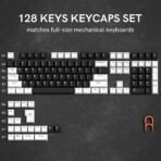 126 Keys Retro Dark Red PBT Keycap Set - Double Shot Cherry Profile for Mechanical Keyboards - Image 19