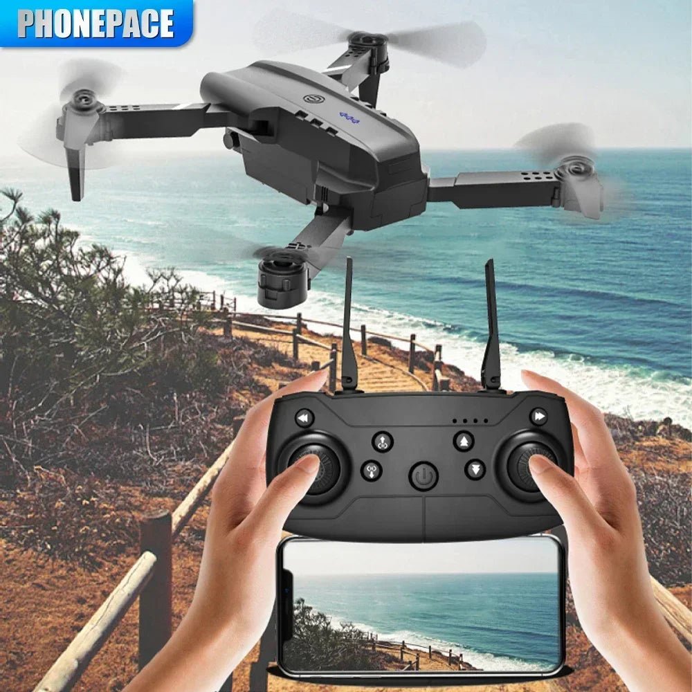 S4d20503b833942c9845689d11d92355a7 E99 Pro Drone – 4K HD Camera, Altitude Hold, Foldable Quadcopter - Image 1