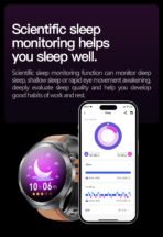 2025 Health Smart Watch – ECG+PPG, Blood Pressure, Blood Oxygen, Uric Acid, Bluetooth Call - Image 20