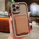 Card Slot Bag Holder Case for Xiaomi Redmi Note 12 11 10 12s 11s 10s Pro 12C 13C 4G Cover for Redmi Note 13 Pro Plus 5G Cases
