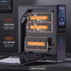 Intel N150 Mini PC - Gaming & Home Computer with LCD Screen and NVMe SSD - Image 4